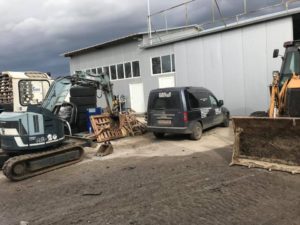 Изграждане на ивични основи и фундаменти