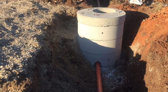 Изграждане на отводнителни и водосъбирателни съоръжения